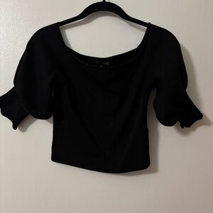 Topshop Puff Sleeve Blouse -Size 4